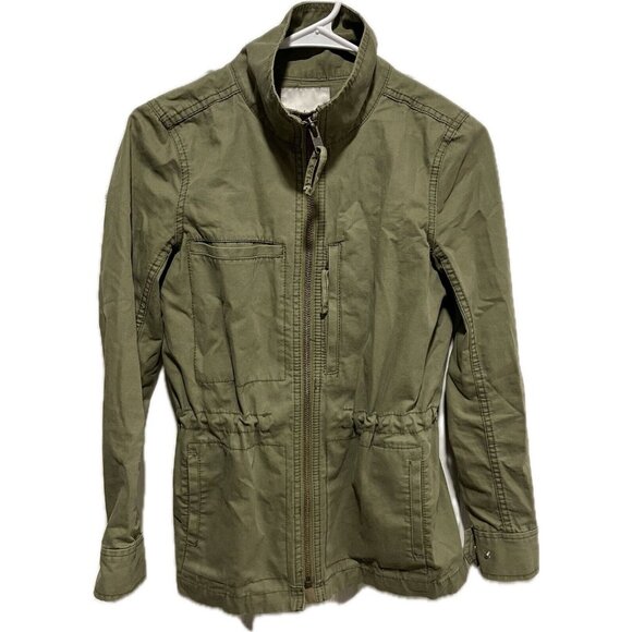 MADEWELL Fleet Utility Military Desert Olive Green Womens Jacket XS - Picture 3 of 11